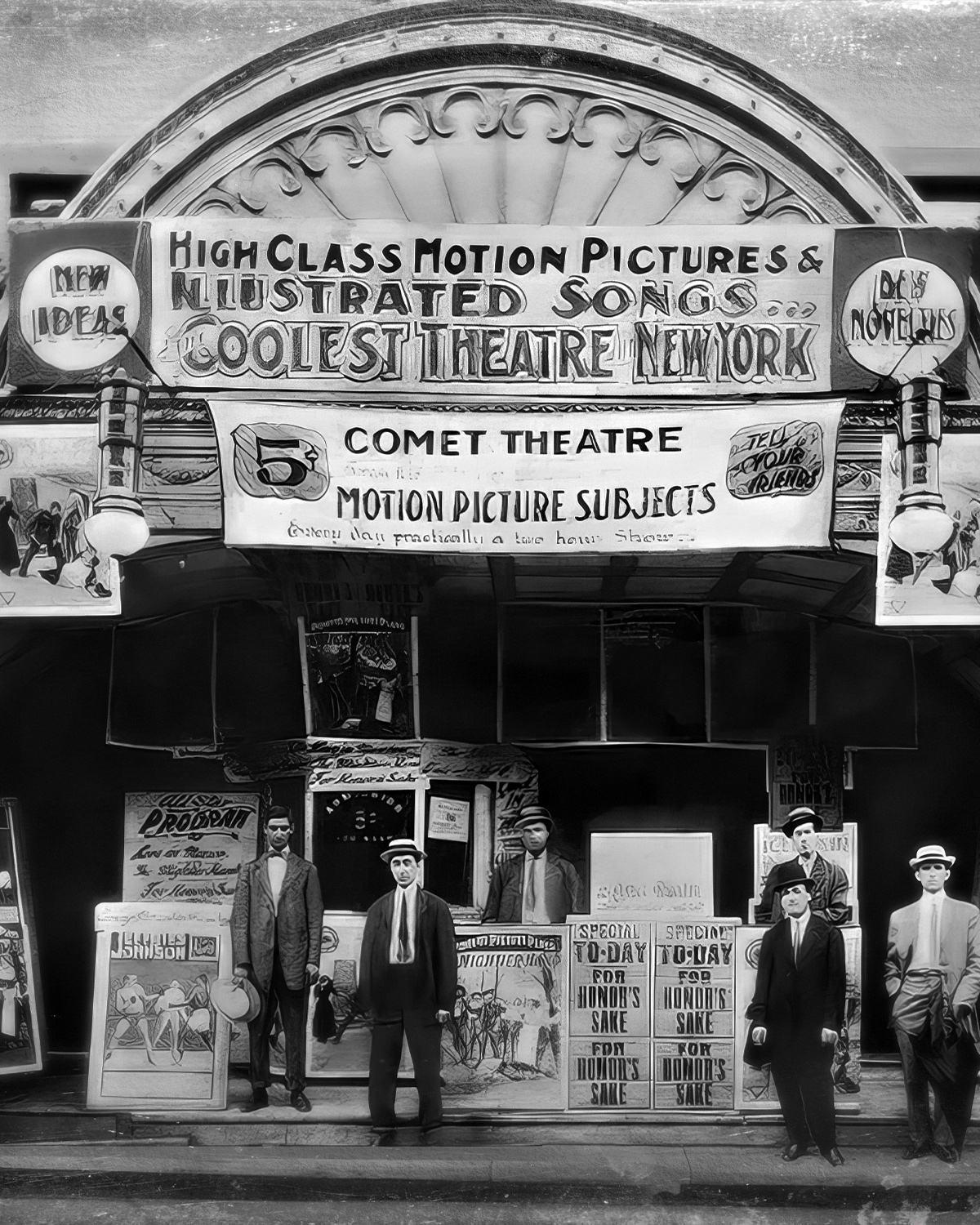 New York Comet Theater 1920